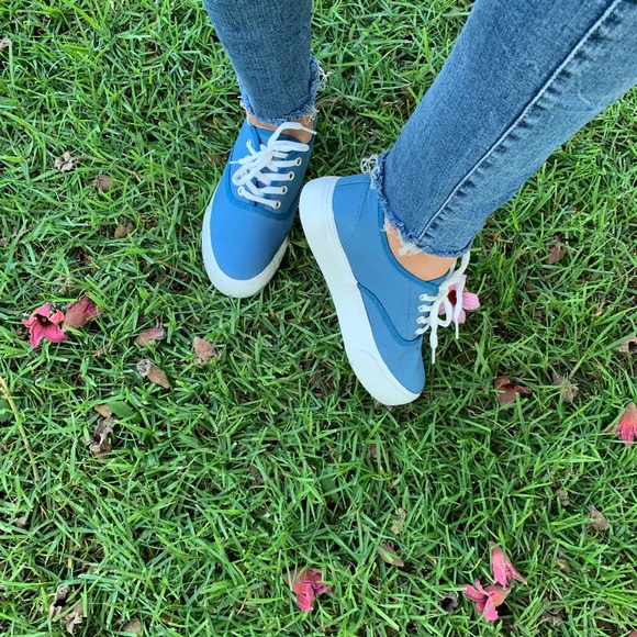 Blue Women Sneakers - Picture 3 of 6